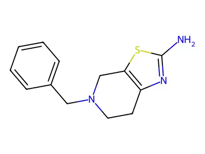 5-Benzyl-4,5,6,7-tetrahydro-thiazolo[5,4-c]pyridin-2-ylamine structure