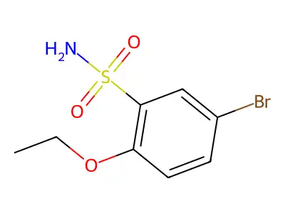 5-Bromo-2-ethoxybenzenesulfonamide structure
