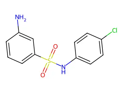 3-Amino-N-(4-chloro-phenyl)-benzenesulfonamide structure