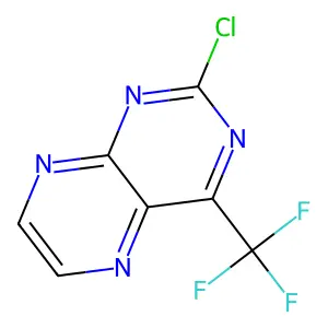 2-Chloro-4-(trifluoromethyl)pteridine structure