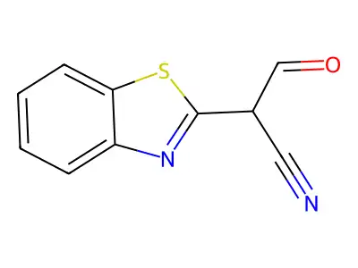 2-(1,3-Benzothiazol-2-yl)-3-oxopropanenitrile structure
