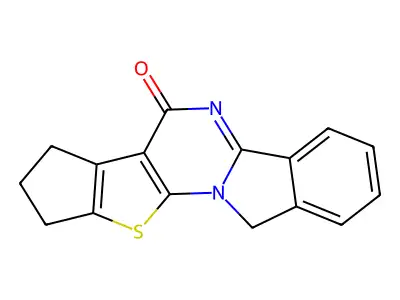 3-thia-1,11-diazapentacyclo[10.7.0.0^{2,9}.0^{4,8}.0^{13,18}]nonadeca-2(9),4(8),11,13(18),14,16-hexaen-10-one structure