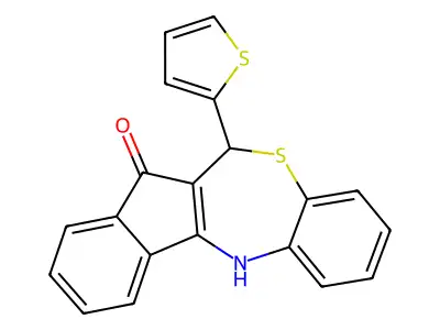 C20H13Nos2 structure