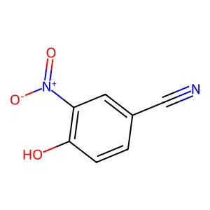 4-羟基-3-硝基苯甲腈 structure