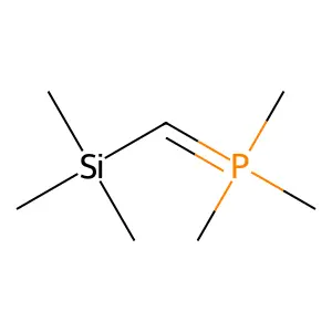 Phosphorane, trimethyl((trimethylsilyl)methylene)- structure