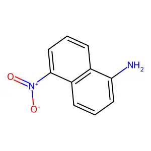 1-Naphthalenamine, 5-nitro- structure