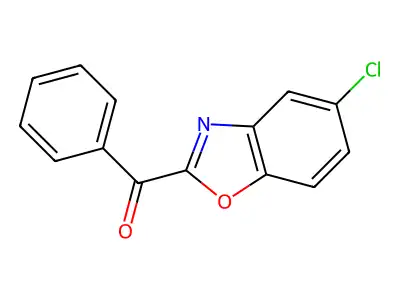 2-Benzoyl-5-chloro-1,3-benzoxazole structure