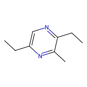 2,5-Diethyl-3-methylpyrazine structure