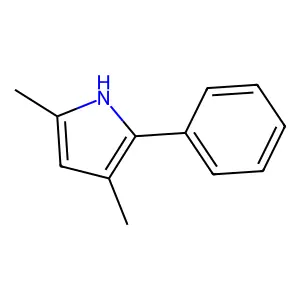 3,5-Dimethyl-2-phenyl-1H-pyrrole structure