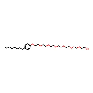 20-(4-Octylphenoxy)-3,6,9,12,15,18-hexaoxaicosan-1-ol structure