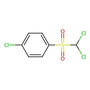 1-Chloro-4-[(dichloromethyl)sulfonyl]benzene structure