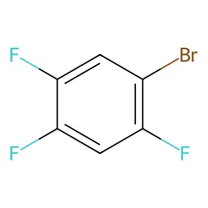 1-Bromo-2,4,5-trifluorobenzene structure