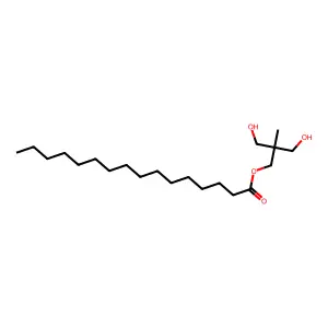 3-Hydroxy-2-(hydroxymethyl)-2-methylpropyl palmitate structure