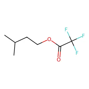 Trifluoroacetic acid, 3-methylbutyl ester structure