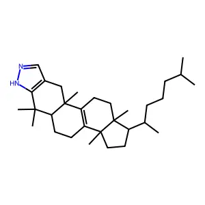 Lanost-8-eno<3,2-c>pyrazol structure