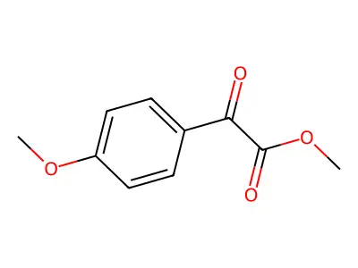 Methyl 2-(4-methoxyphenyl)-2-oxoacetate structure