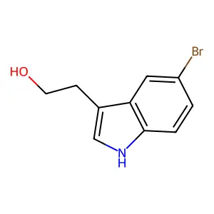 5-Bromo-1H-indole-3-ethanol structure