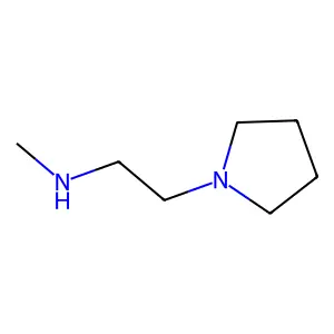 Methyl(2-(pyrrolidin-1-yl)ethyl)amine structure