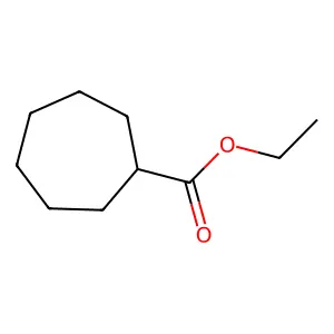Ethyl cycloheptanecarboxylate structure