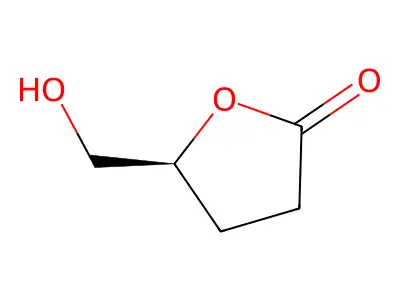 (S)-(+)-gamma-Hydroxymethyl-gamma-butyrolactone structure