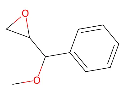 (alpha-Methoxybenzyl)oxirane structure