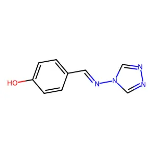 4-(1,2,4-Triazol-4-yliminomethyl)phenol structure