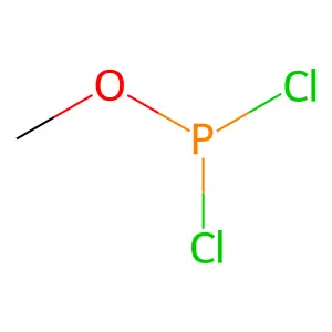 甲基二氯亚磷酸酯 structure