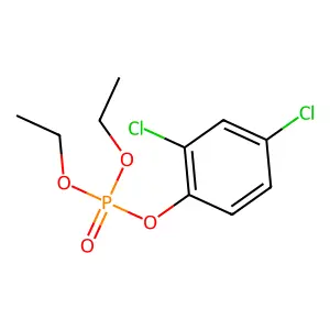 2,4-Dichlorophenyl diethyl phosphate structure
