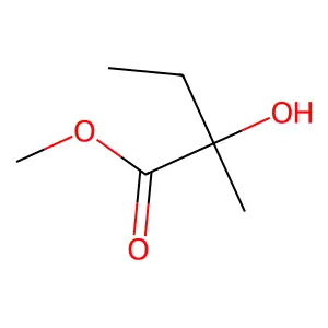 Methyl 2-hydroxy-2-methylbutanoate structure