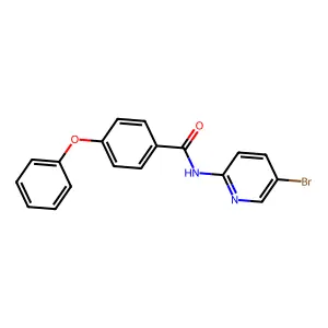 N-(5-溴吡啶-2-基)-4-苯氧基苯甲酰胺 structure