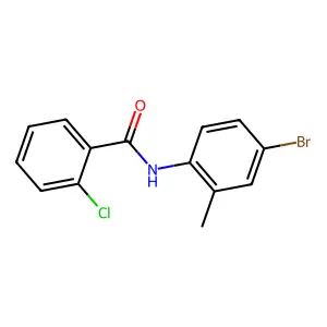 N-(4-溴-2-甲基苯基)-2-氯苯甲酰胺 structure
