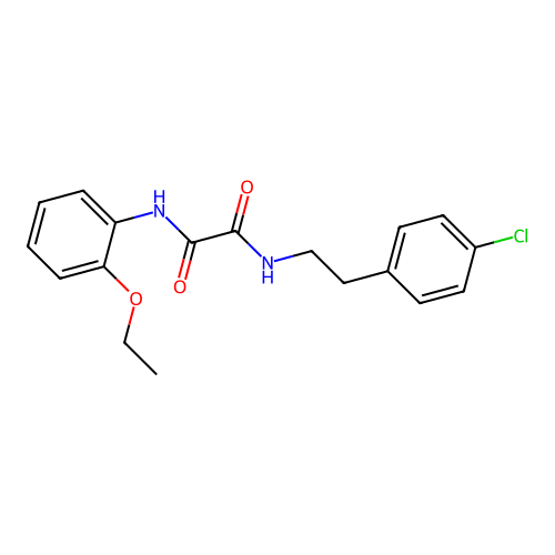 N1-(4-chlorophenethyl)-N2-(2-ethoxyphenyl)oxalamide structure