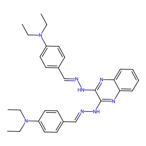 C30H36N8 structure