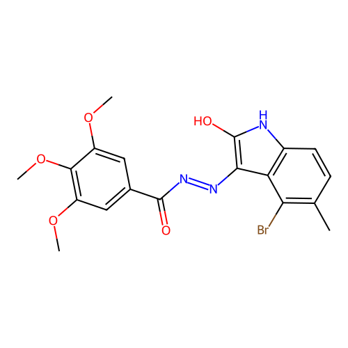 n-Pentyl-2-hydroxy-4-methylphenylketoxim structure