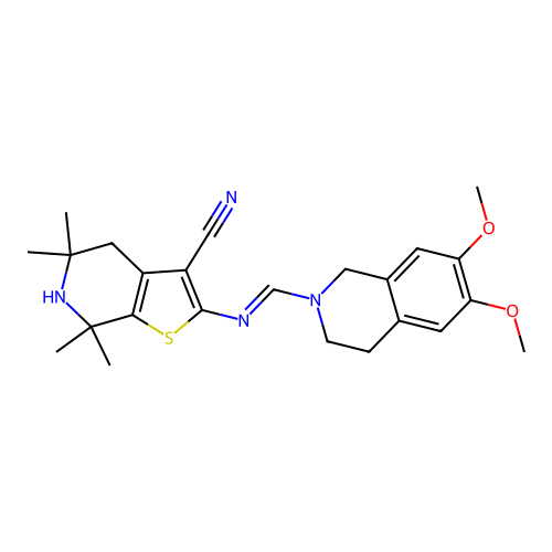 C24H30N4O2S structure