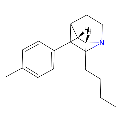 2-丁基-3-(4-甲苯基)奎宁环 structure