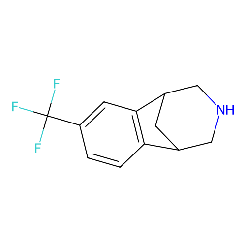 7-(trifluoromethyl)-2,3,4,5-tetrahydro-1H-1,5-methanobenzo[d]azepine structure