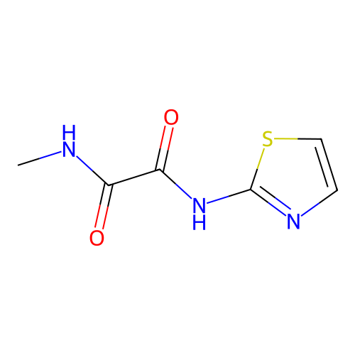 N-methyl-N'-(1,3-thiazol-2-yl)ethanediamide structure