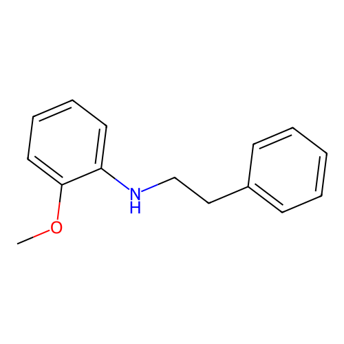 N-(2-Methoxyphenyl)benzeneethanamine structure