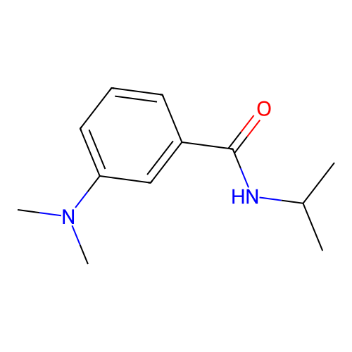 3-(dimethylamino)-N-(propan-2-yl)benzamide structure