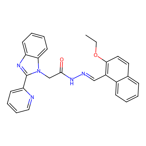 C27H23N5O2 structure