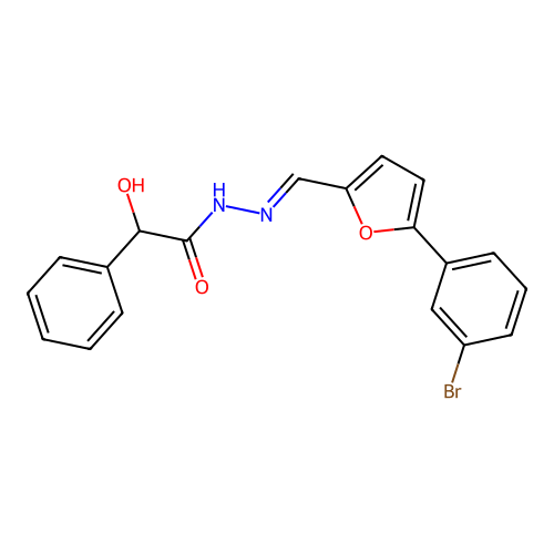 C19H15BrN2O3 structure
