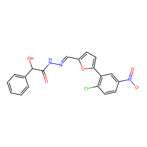 C19H14ClN3O5 structure