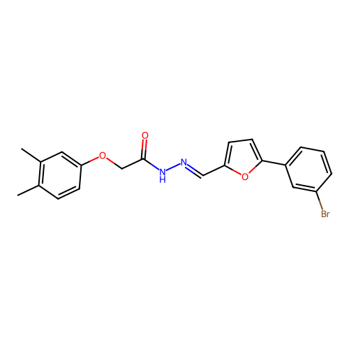C21H19BrN2O3 structure