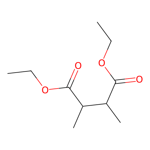 Diethyl 2,3-dimethylsuccinate structure