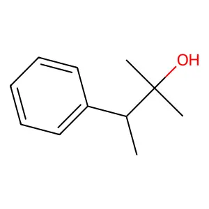2,3-Dimethyl-2-hydroxy-3-phenylpropane structure