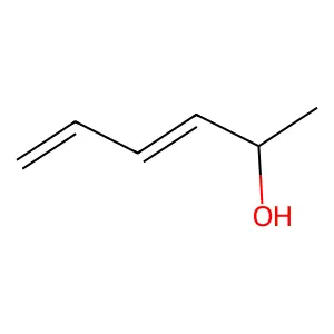 3,5-Hexadien-2-ol structure