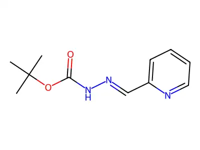 tert-Butyl 2-(pyridin-2-ylmethylene)hydrazinecarboxylate structure
