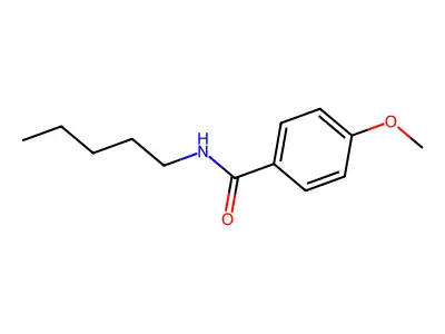 4-methoxy-N-pentylbenzamide structure