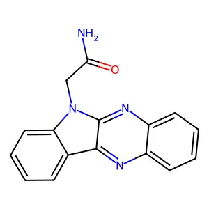 2-吲哚并[3,2-b]喹喔啉-6-基乙酰胺 structure